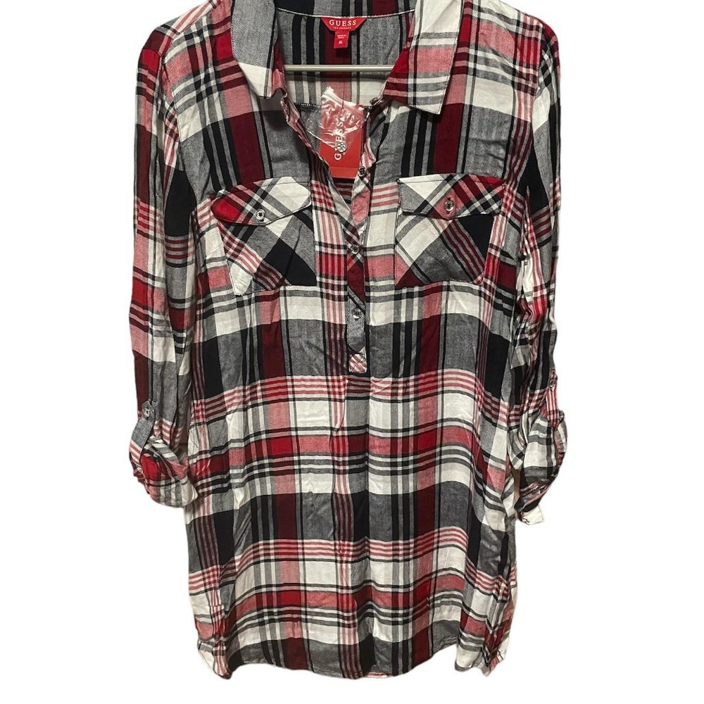 NWT Guess Women's Shirt Dress Size Medium